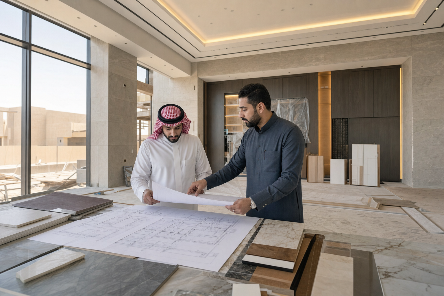 كيف تقرأ عرض سعر التشطيب قبل التوقيع؟ دليل ملاك الفلل في الرياض 2026
